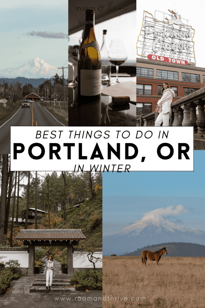winter in portland oregon