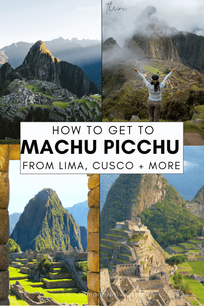 how to get to machu picchu