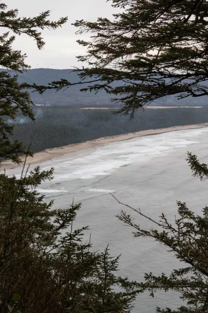 view from Cape lookout scenic viewpoint