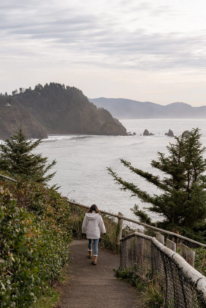 coast views from cape meares lighthouse oregon coast