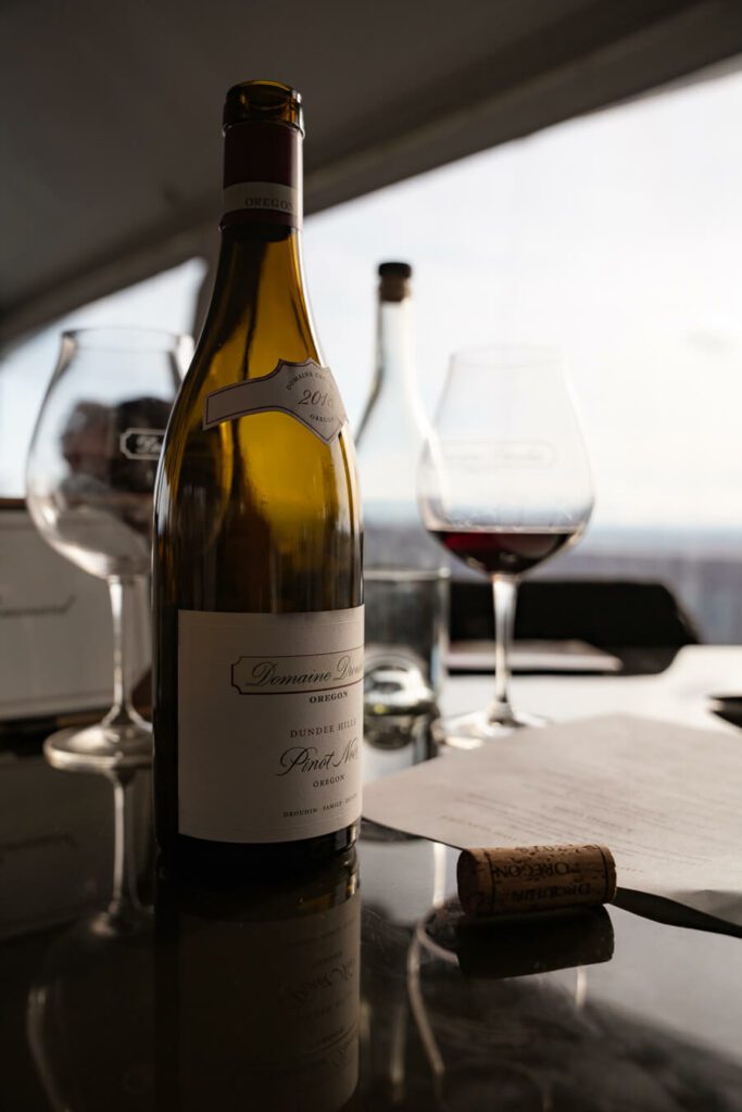 wine tasting at an oregon winery