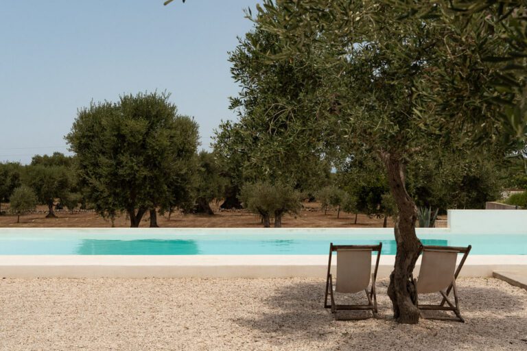 swimming pool in puglia