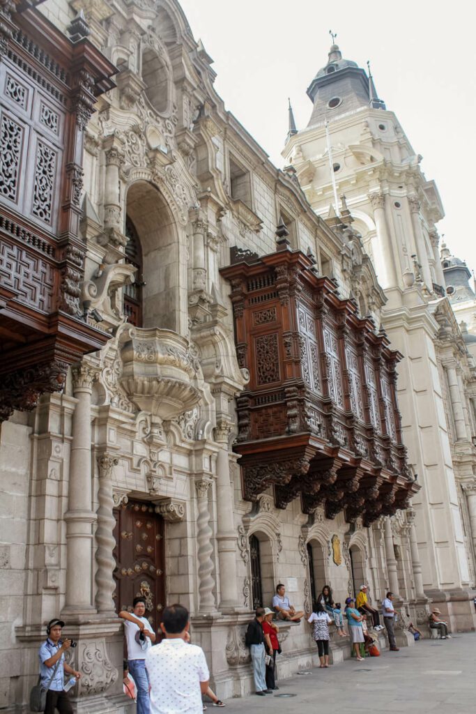 Lima plaza de armas