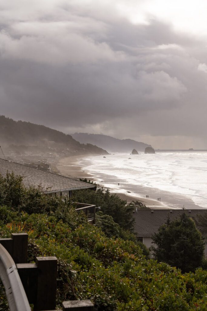 driving down the oregon coast