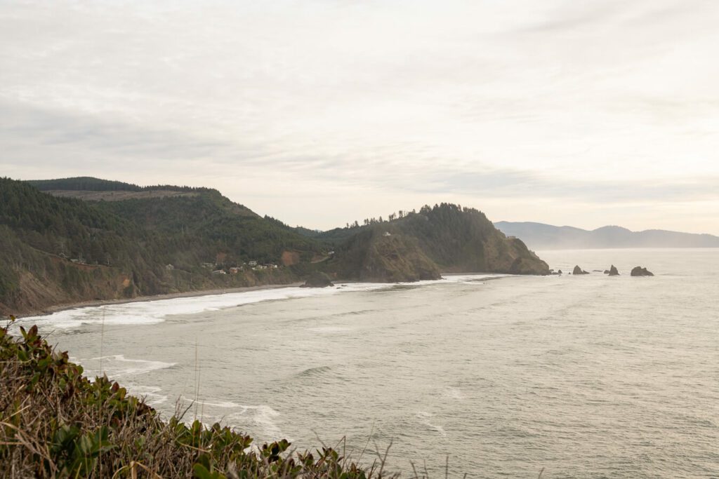 ocean views from cape meares oregon coast