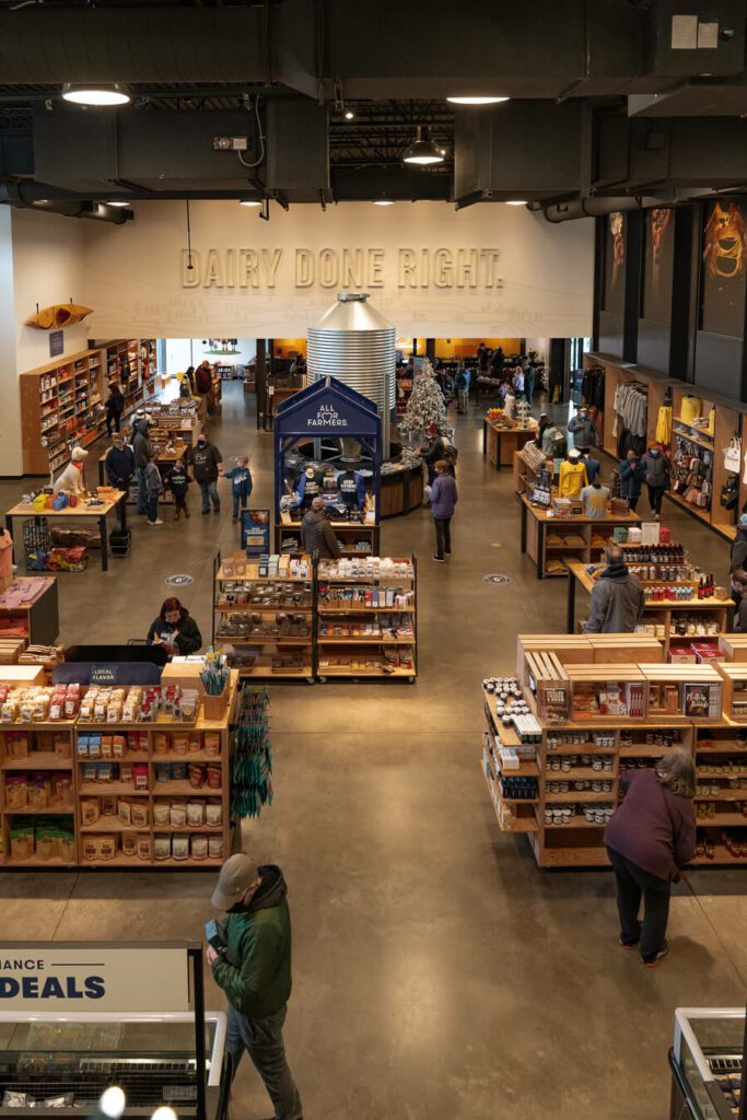 Tillamook creamery interior