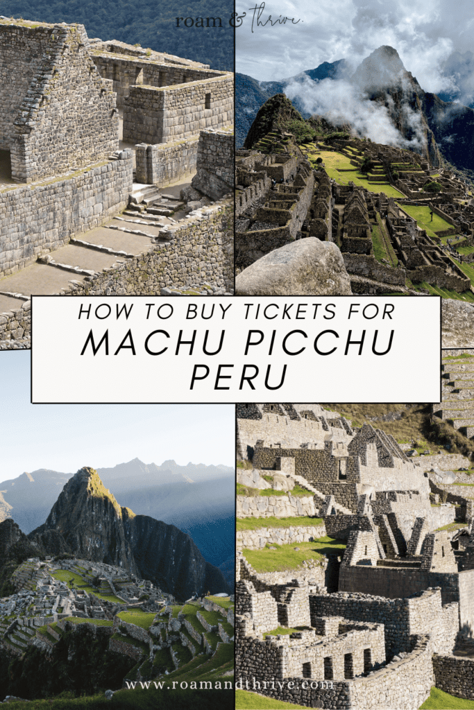 machu picchu tickets