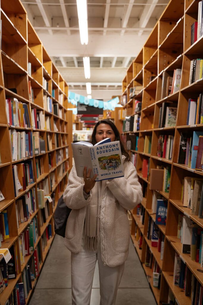 Visiting Powell's book on a 3 day portland itinerary