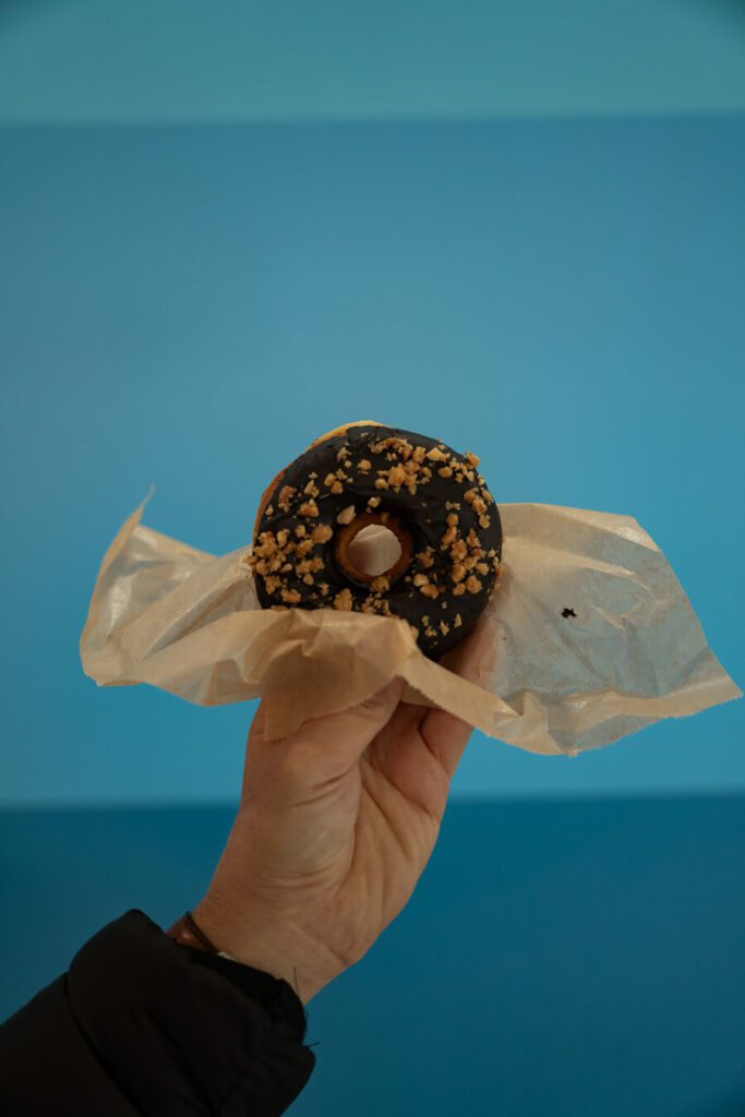 blue star donut