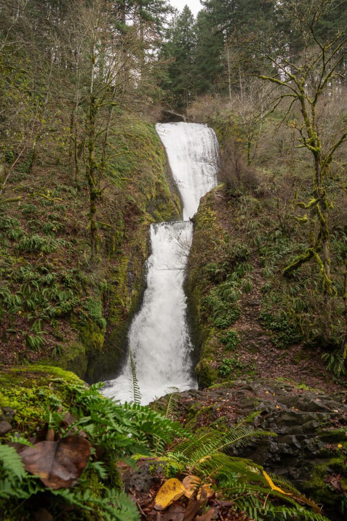Bridal Veil falls, one of the top portland waterfalls
