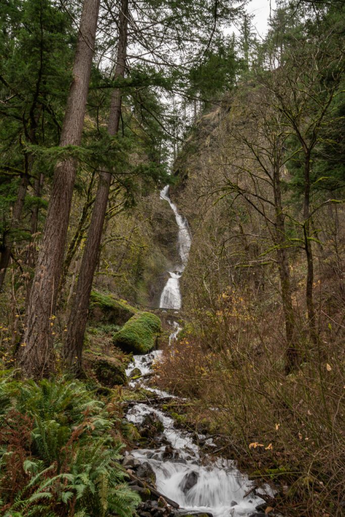 Wahkeena Falls in the Portland oregon area