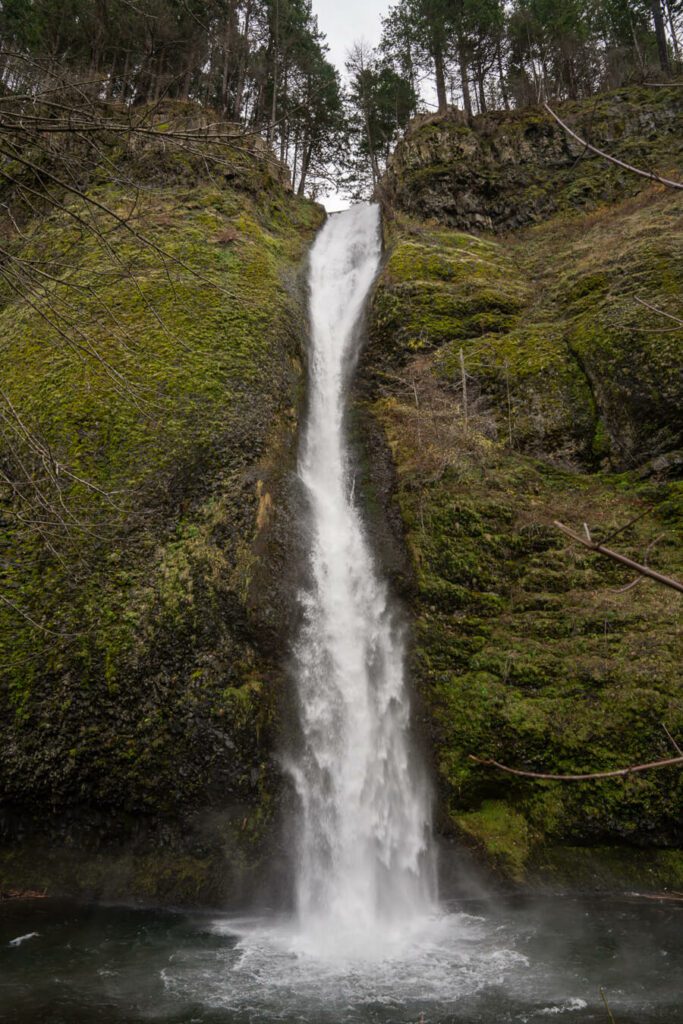 a large portland waterfall