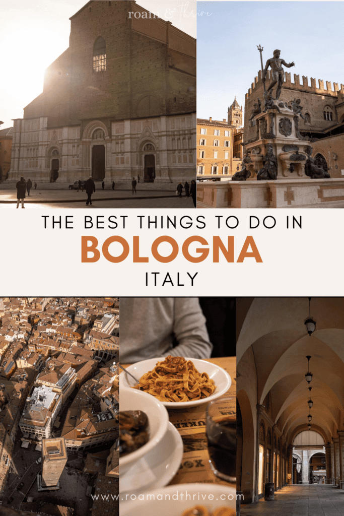 Bologna itinerary best things to do