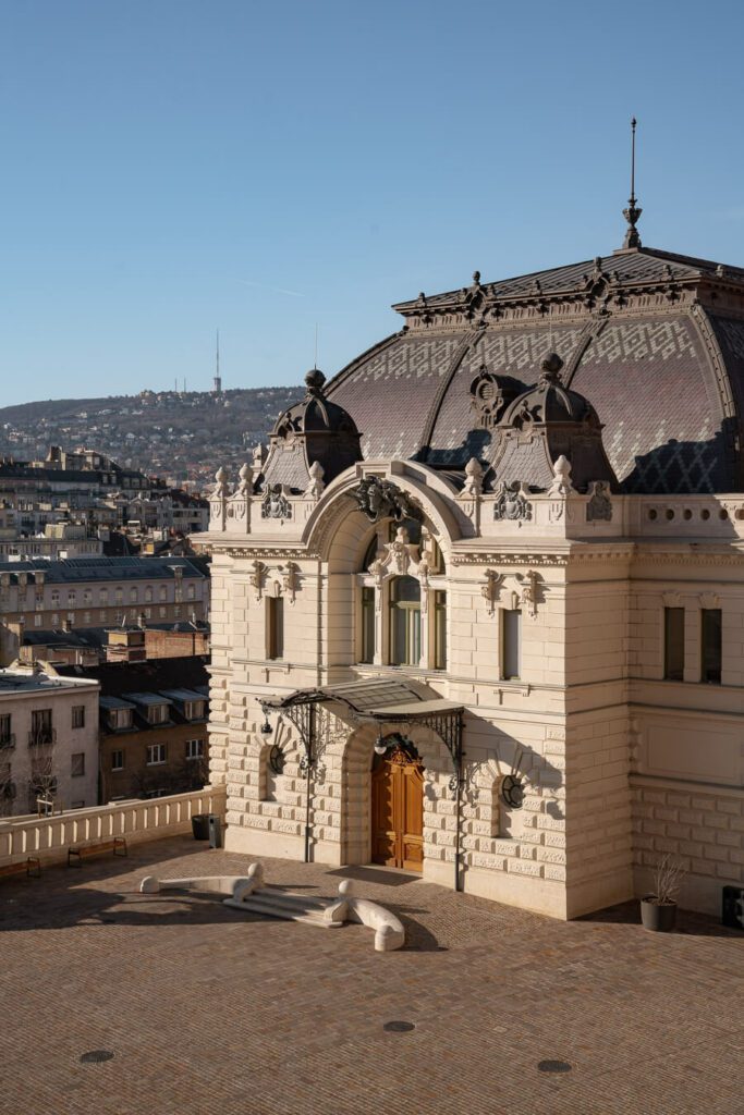 building wit views at buda castle budapest