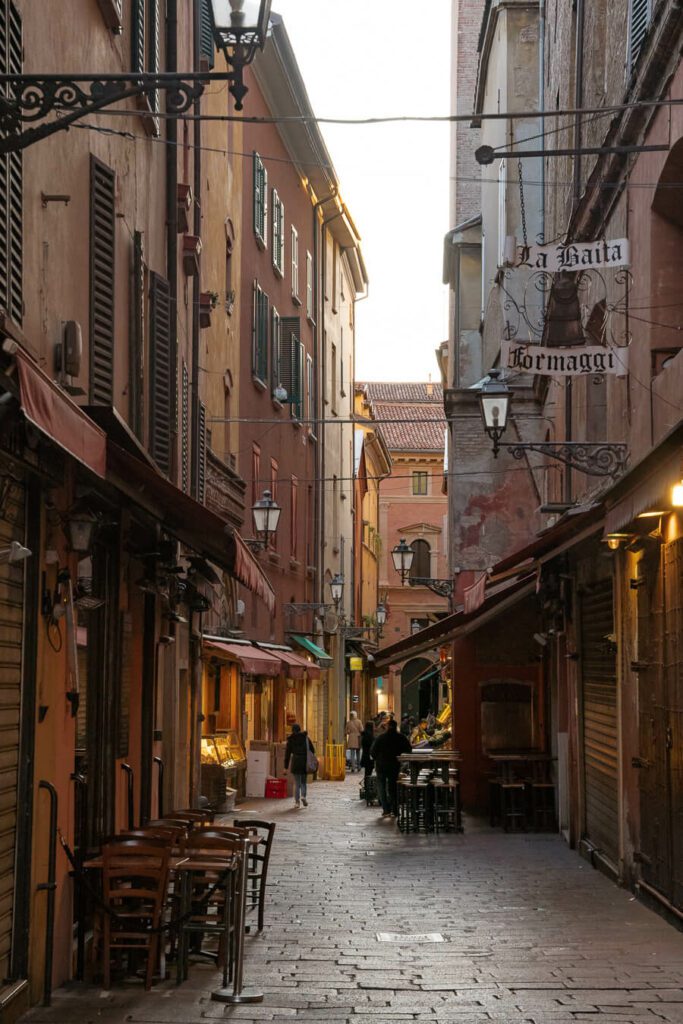street in bologna italy