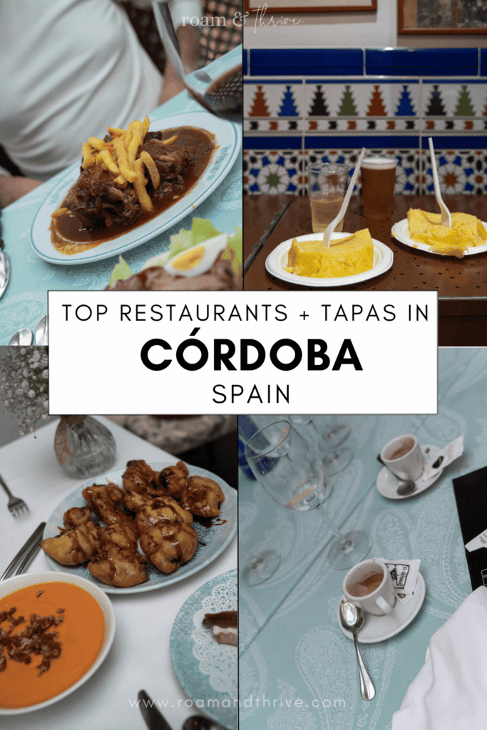 best restaurants and tapas in cordoba