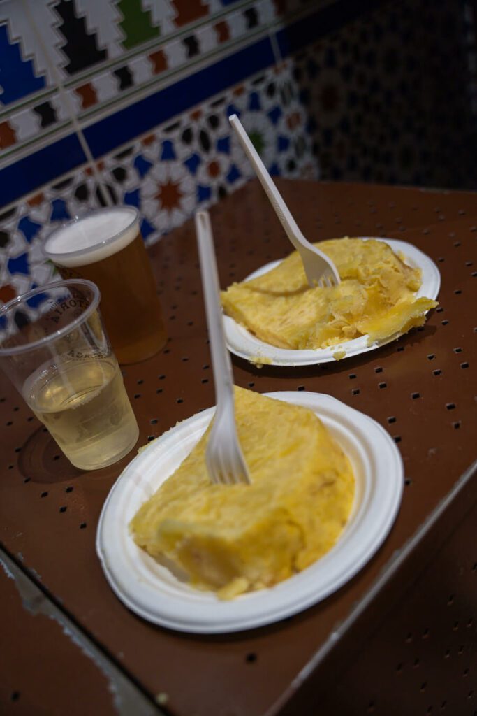 cordoba tapas- a tortilla de patatas