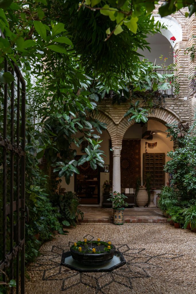Casa andalusi courtyard cordoba spain