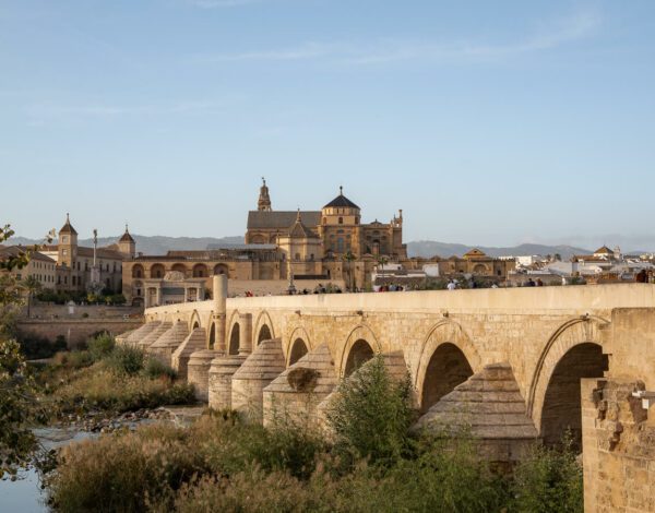 Roman bridge in Cordoba Spain