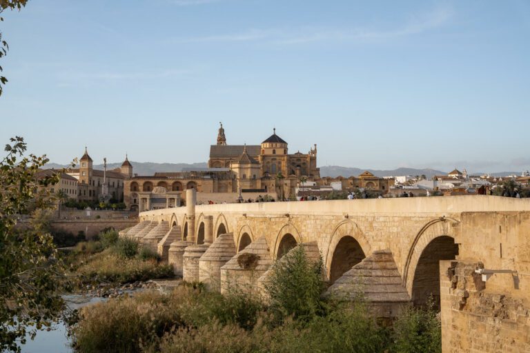 Roman bridge in Cordoba Spain