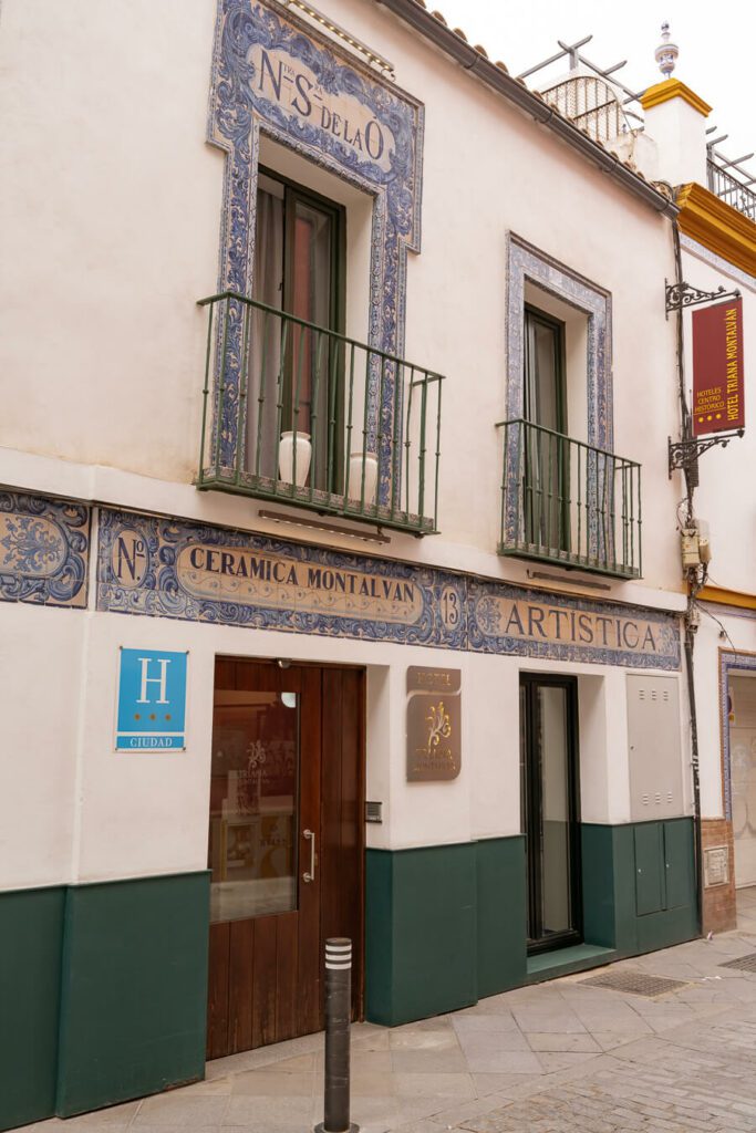an old ceramic factory now hotel in triana seville