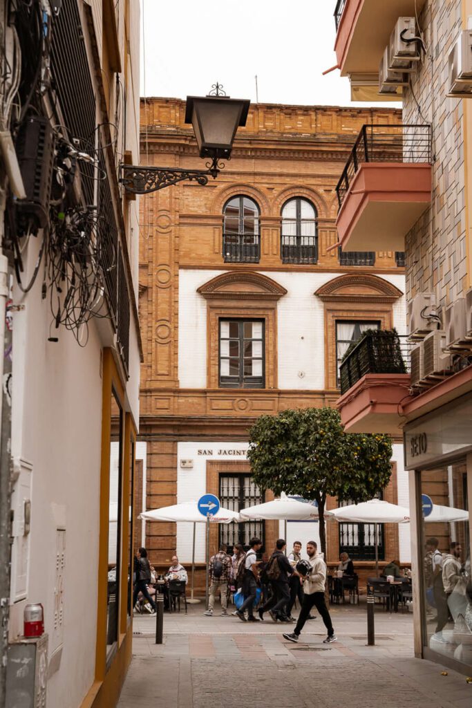 street of Triana Seville Spain
