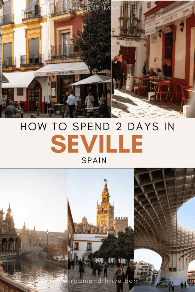 how to spend two days in seville spain