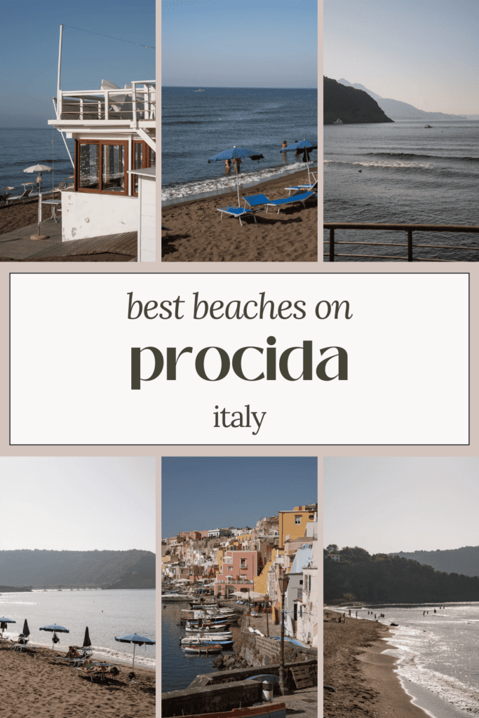 Procida island's best beaches in italy