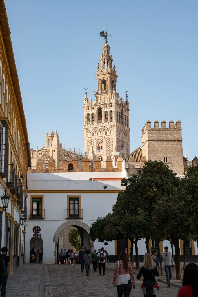 seville cathedral view