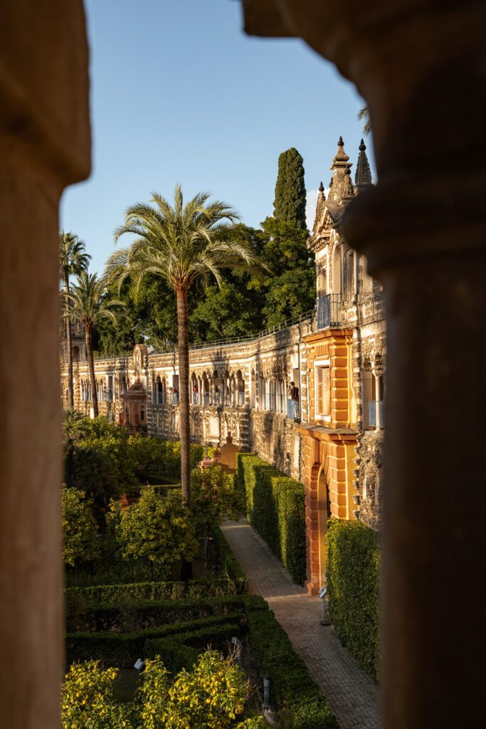 Royal Alcazar od seville gardens