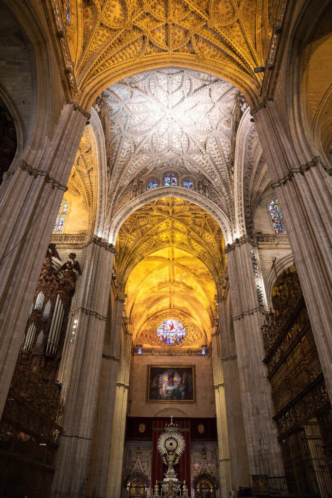 Seville cathedral interior
