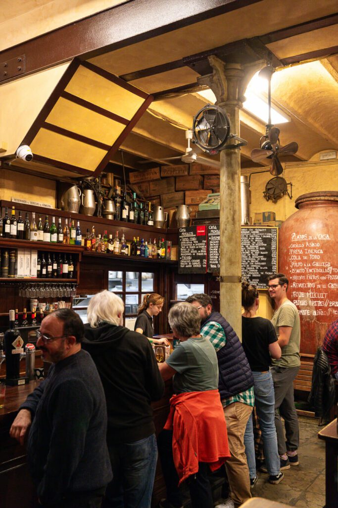 bar casa morales, seville spain