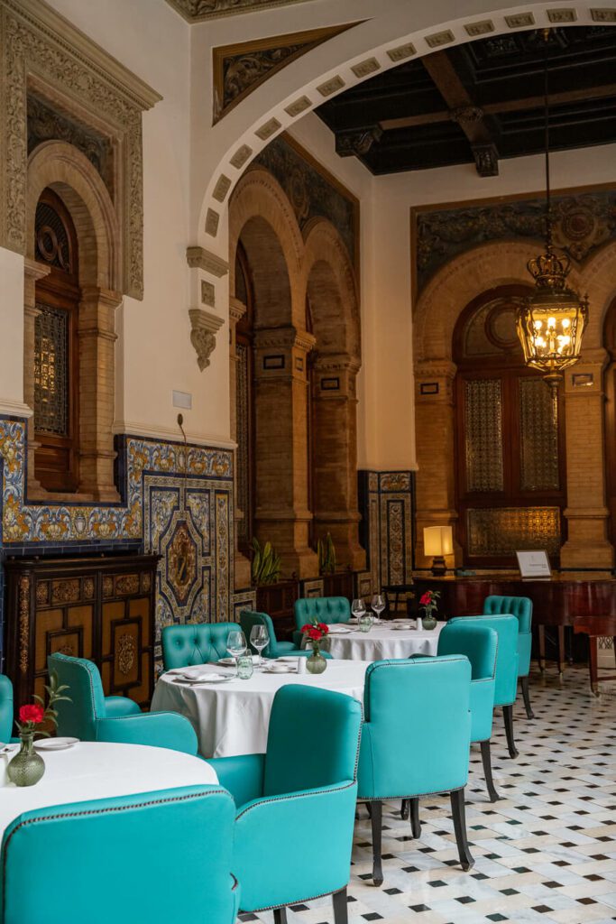 Hotel Alfonso XIII restaurant in seville
