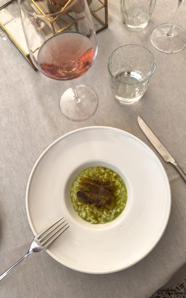 risotto at osteria catedrale