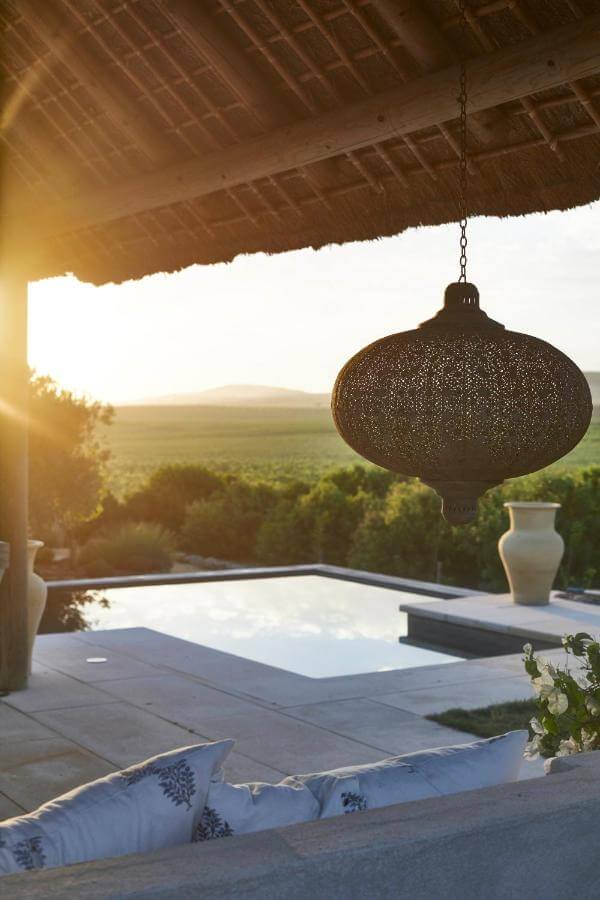Hacienda san rafael pool area