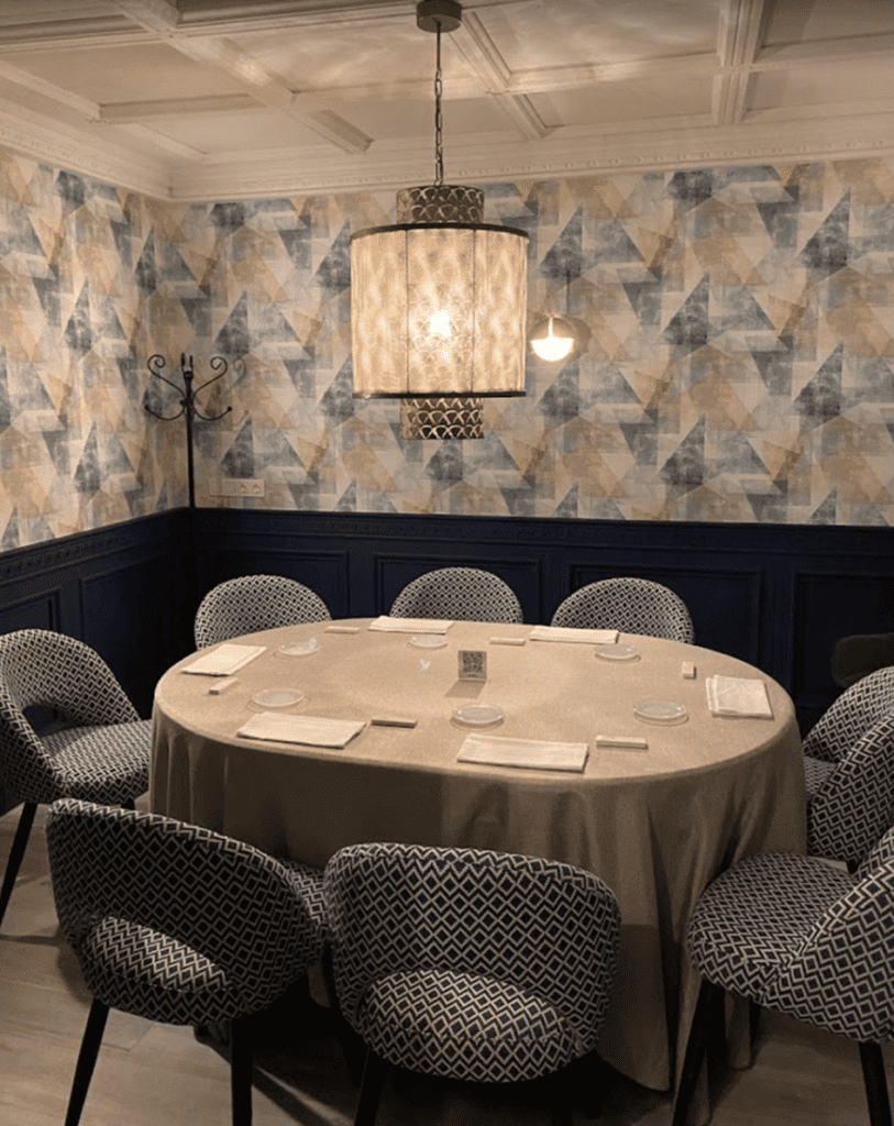 interior of best restaurant in seville spain