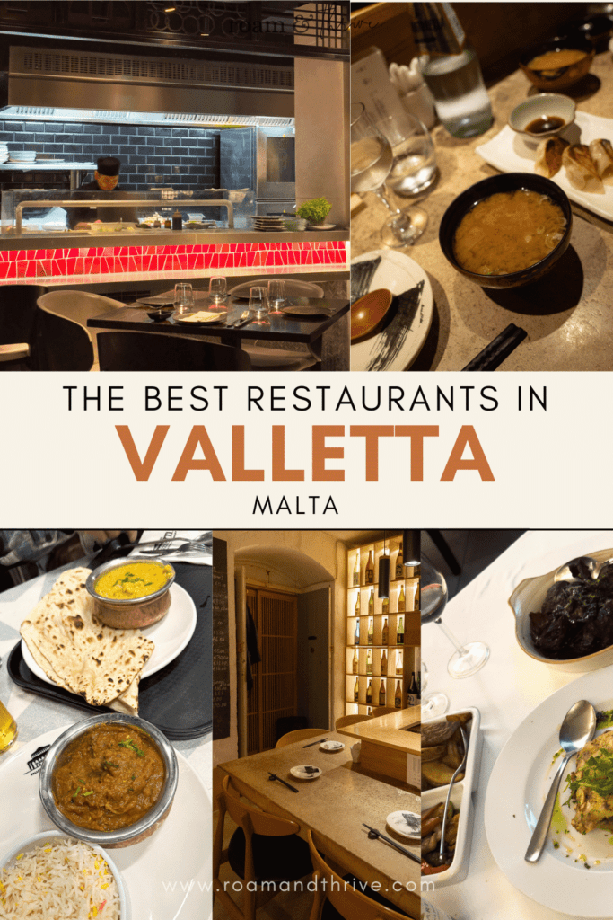 restaurants in valletta malta