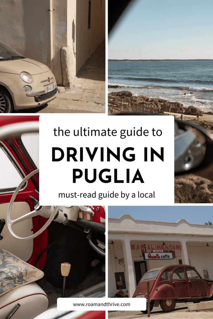 driving in puglia
