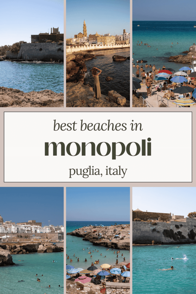 best beaches in monopoli