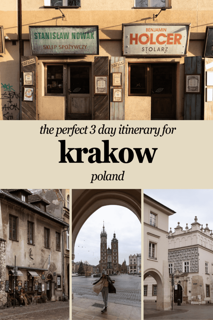 things to do in krakow itinerary