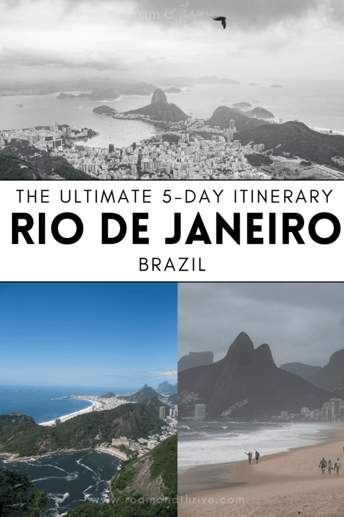 rio de janeiro itinerary