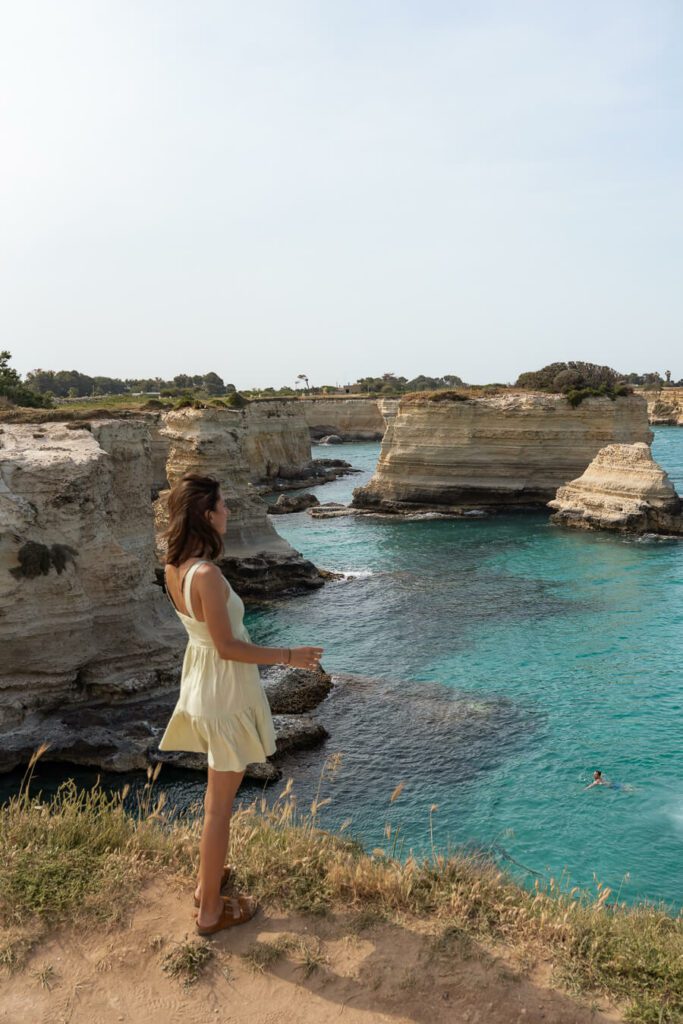 torre sant'andrea, a top swimming spot in salento