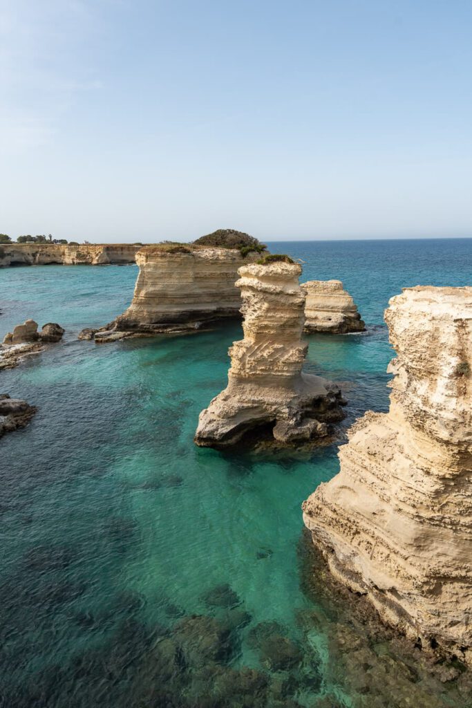 the best beaches in salento, torre sant'andrea