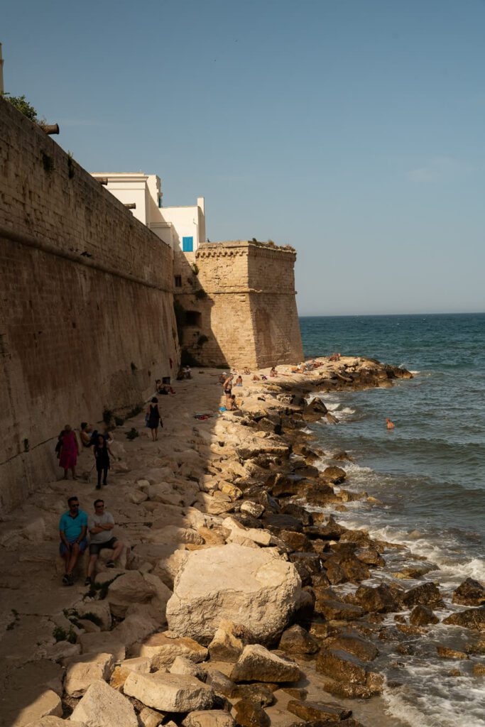 Cala Porta Vecchia, a beach in monopoli puglia