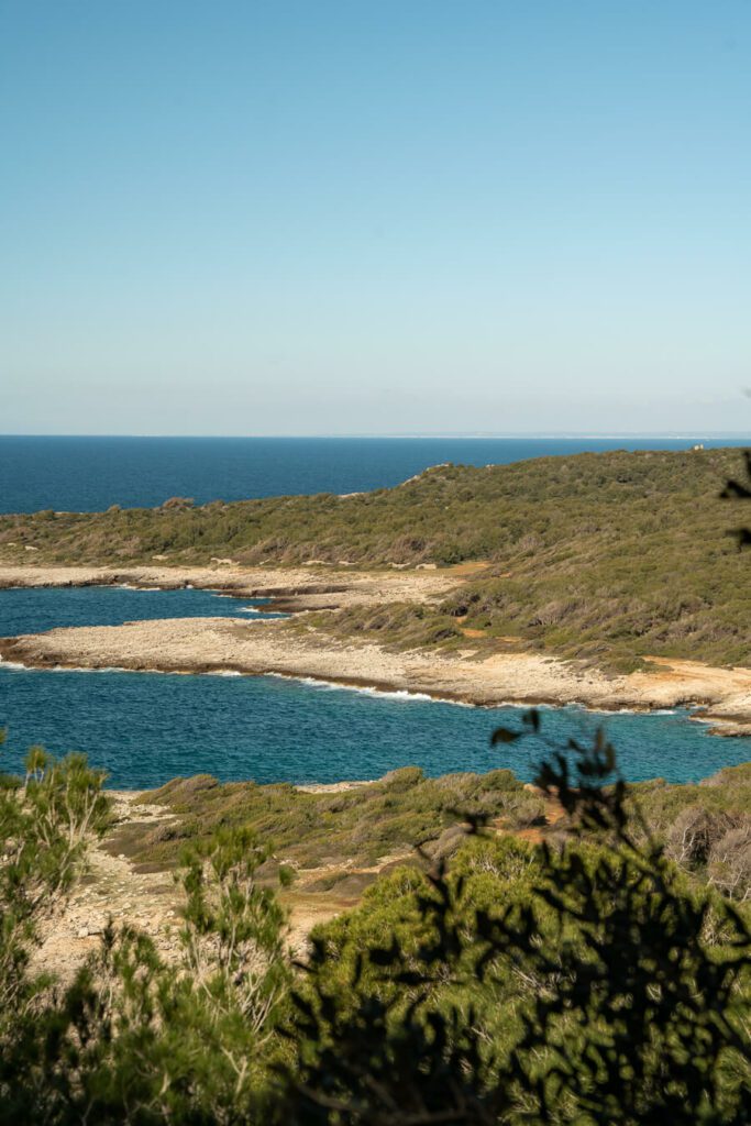 porto selvaggio a beach in salento