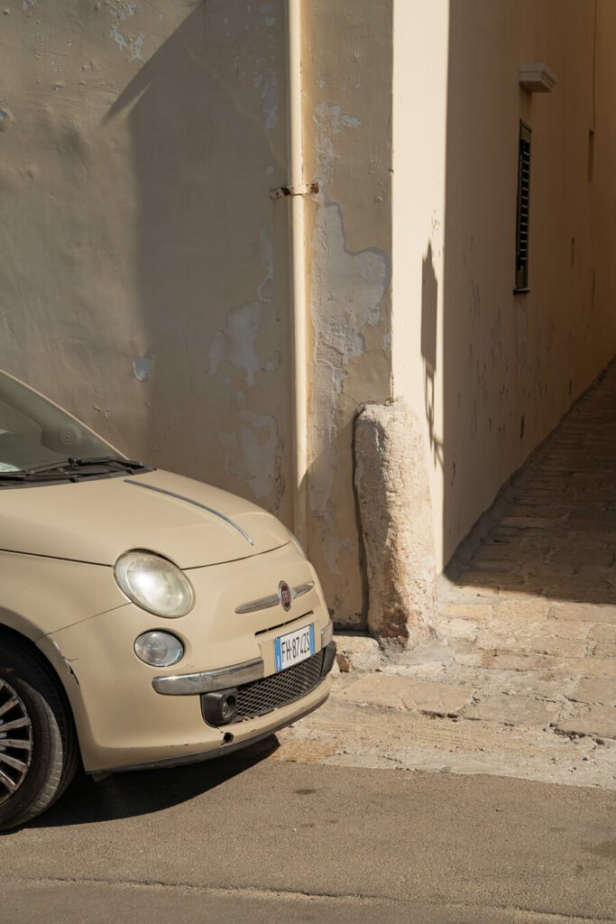 old fiat 500 in puglia