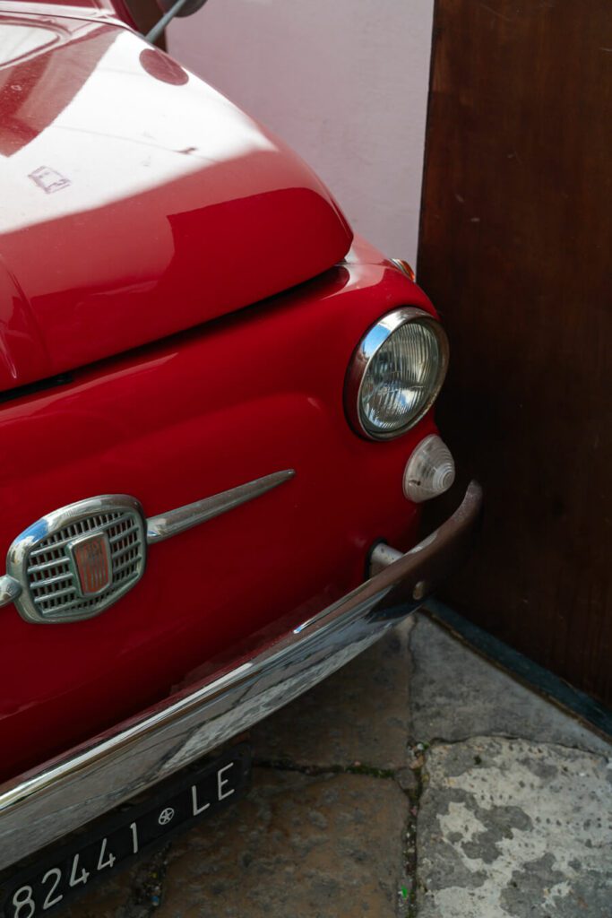 old red fiat in gallipoli