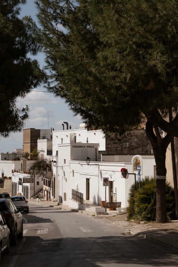 ceramics quarter in grottaglie puglia