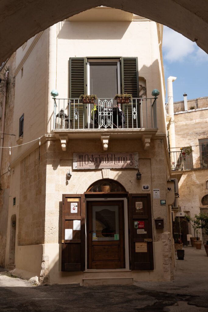 osteria in grottaglie