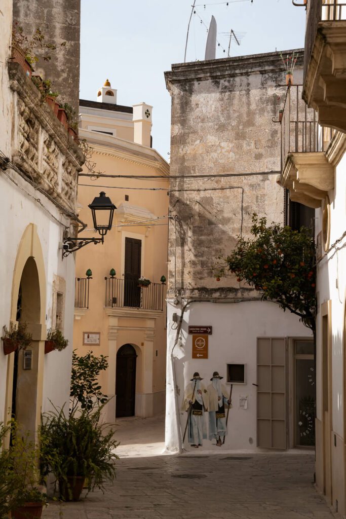 street in grottaglie puglia